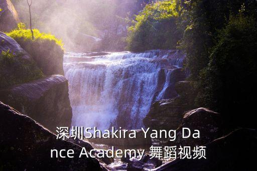 深圳kda舞蹈，深圳Shakira Yang Dance Academy 舞蹈視頻
