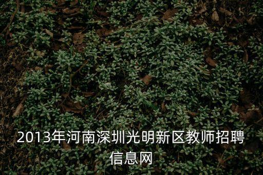 深圳學校招聘科長，深圳實驗中學招聘教師什么