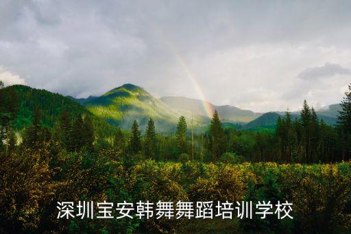 深圳寶安韓舞舞蹈培訓學校