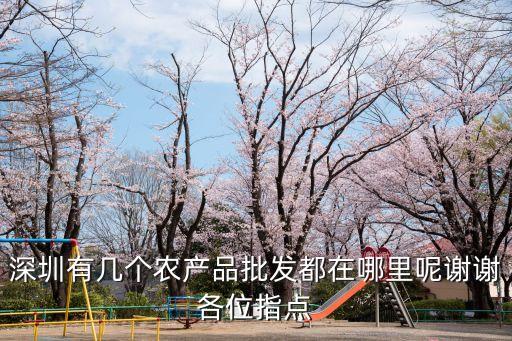 深圳有幾個農產品批發都在哪里呢謝謝各位指點