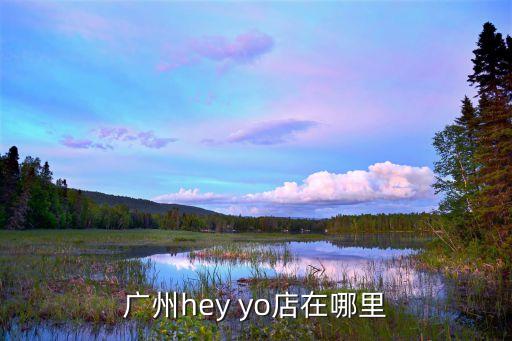 廣州hey yo店在哪里