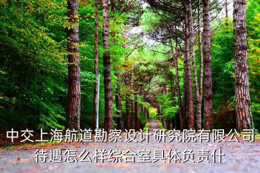中交上海航道勘察設計研究院有限公司待遇怎么樣綜合室具體負責什