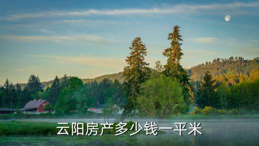 上海市云陽路房子價格，云陽房產多少錢一平米