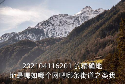 深圳定雷傳媒有限公司地址，202104116201 的精確地址是哪如哪個網吧哪條街道之類我