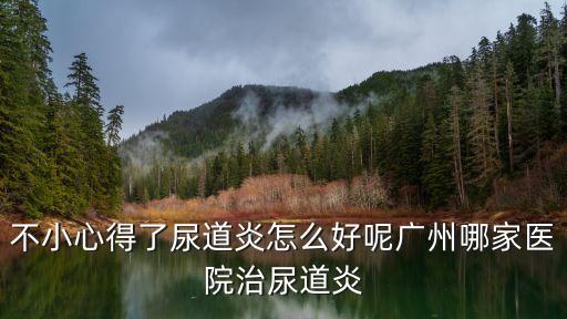 不小心得了尿道炎怎么好呢廣州哪家醫院治尿道炎