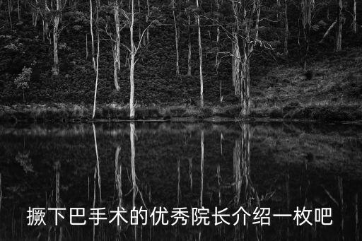 上海市東方醫院李欽傳副院長，撅下巴手術的優秀院長介紹一枚吧