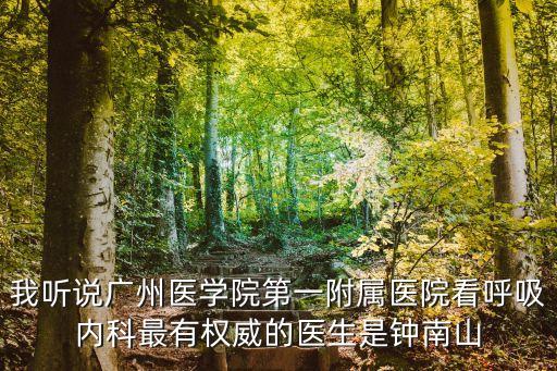 鐘南山廣州會見美國病毒專家，09年鐘南山在廣州那個醫院坐診