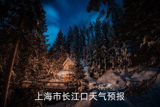 上海市長江口天氣預報