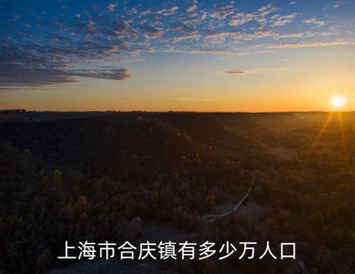 上海市川沙合慶鎮(zhèn)所有村，上海市合慶鎮(zhèn)有多少萬(wàn)人口