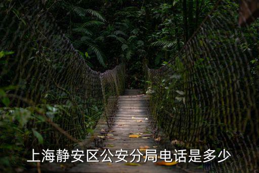 上海靜安區(qū)公安分局電話是多少