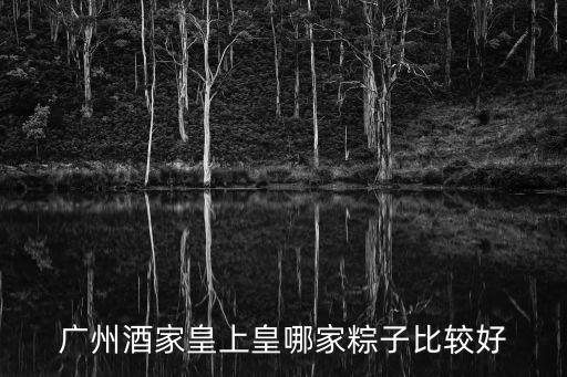 廣州酒家哪款粽子好吃，廣州什么粽子最好吃