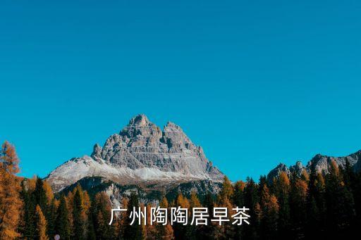 廣州陶陶居管理模式，廣州陶陶居有什么可做為手信的點心