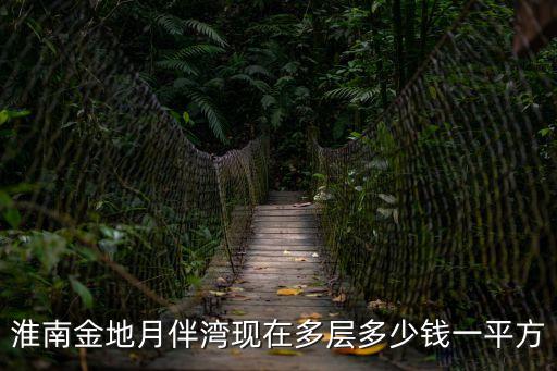 淮南金地月伴灣現在多層多少錢一平方