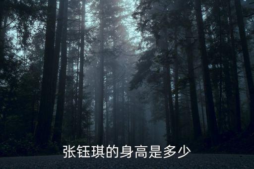 陳鈺琪身高，張鈺琪的身高是多少