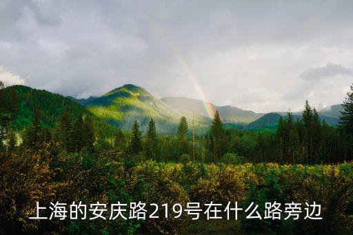 上海的安慶路219號在什么路旁邊
