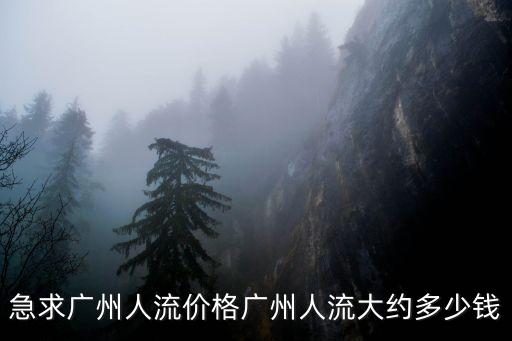 急求廣州人流價格廣州人流大約多少錢
