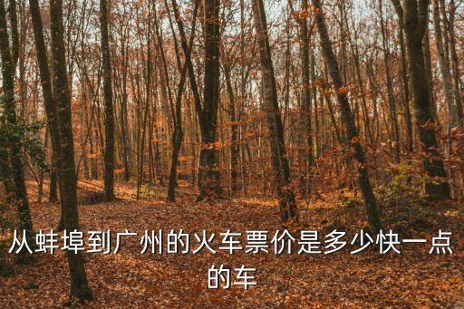 蚌埠南到廣州東，蚌埠坐高鐵到廣州南廣州南在什么么地方