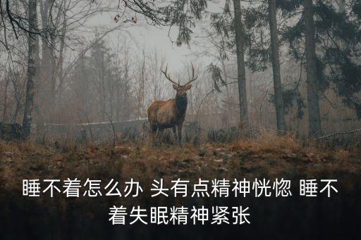 睡不著怎么辦 頭有點精神恍惚 睡不著失眠精神緊張