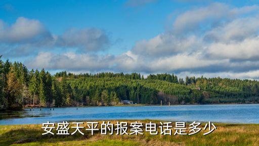 安盛天平的報案電話是多少
