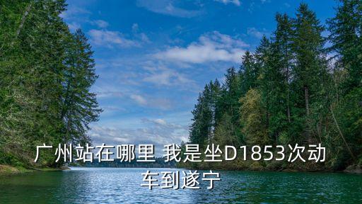d1853廣州站 在哪里，廣州站在哪里 我是坐D1853次動車到遂寧