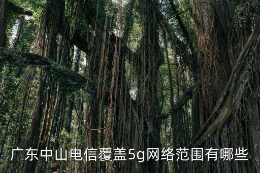 電信5g廣州覆蓋，電信怎么查5g信號覆蓋