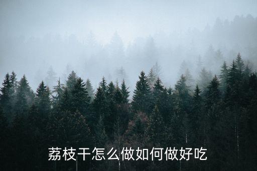 荔枝干，荔枝干是什么