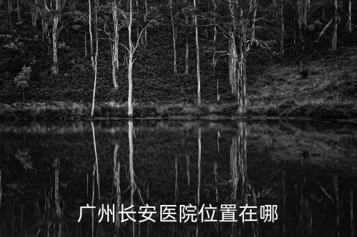 廣州長安醫院位置在哪