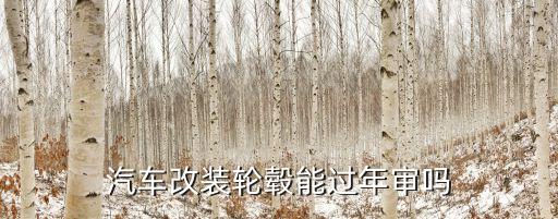 廣州汽車換輪轂會(huì)影響年審嗎，輪轂尺寸換大的會(huì)影響車子年檢嗎