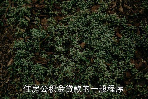公積金貸款流程，辦理公積金貸款的程序詳細(xì)一點