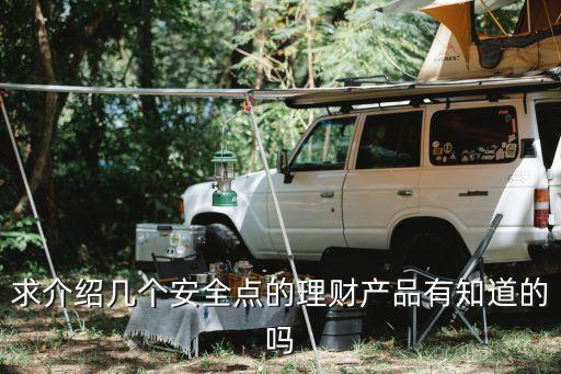 安全理財，現在有什么理財產品比較安全的