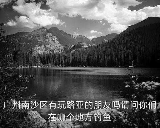 廣州路亞鱸魚釣點，求廣東一個路亞或者釣魚點空曠釣完有地方燒烤的