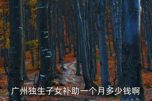 2020年廣州市獨生子女獎勵金，廣州市獨生子女一次性獎勵