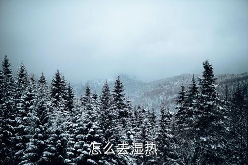 祛濕熱，怎么去濕熱