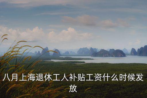 上海市事業單位退休工資何時發，上海退休工資每月幾號發