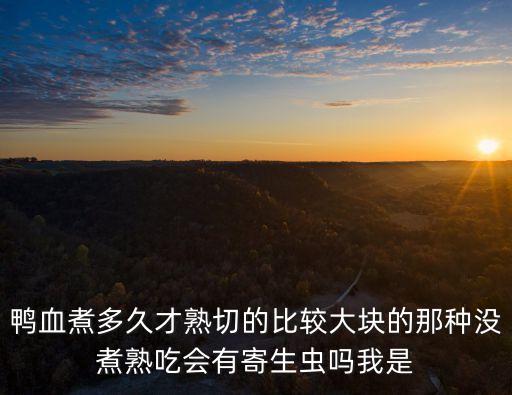 鴨血煮多久，六個月的寶寶吃鴨血要煮多長時間