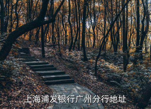 上海浦發銀行廣州分行地址