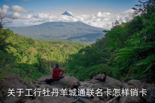 關于工行牡丹羊城通聯名卡怎樣銷卡
