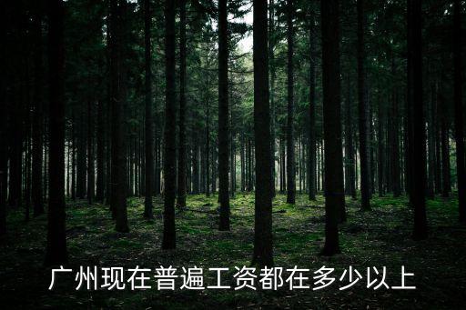 廣州意匠薪酬，廣州現(xiàn)在普遍工資都在多少以上
