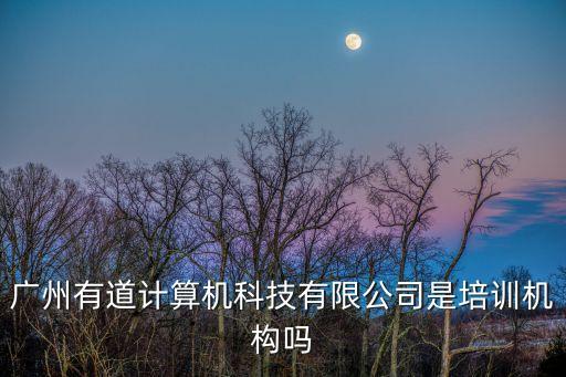 網(wǎng)易有道廣州分公司怎么樣，廣州有道計(jì)算機(jī)科技有限公司是培訓(xùn)機(jī)構(gòu)嗎
