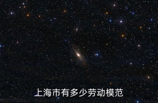 上海市有多少勞動模范