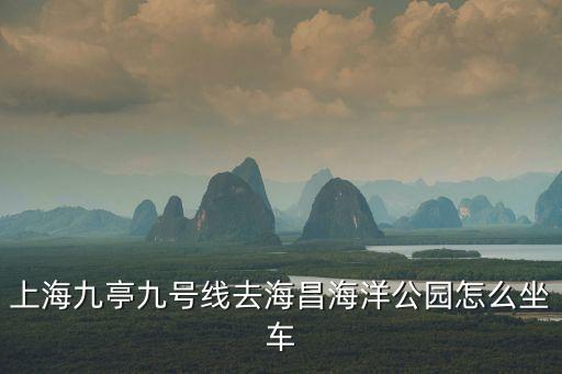上海市區(qū)到上海海昌班車，上海哪個長途汽車站離上海海洋公園近