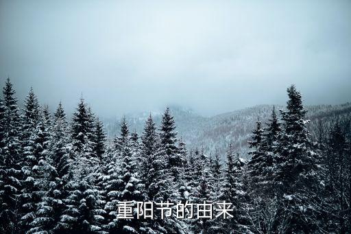 重陽節由來，重陽節的由來