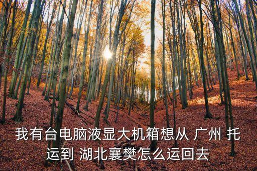 廣州尾箱運湖北人，各位請問從廣州批發服裝怎樣運到湖北荊門沙洋費用最便宜不勝感