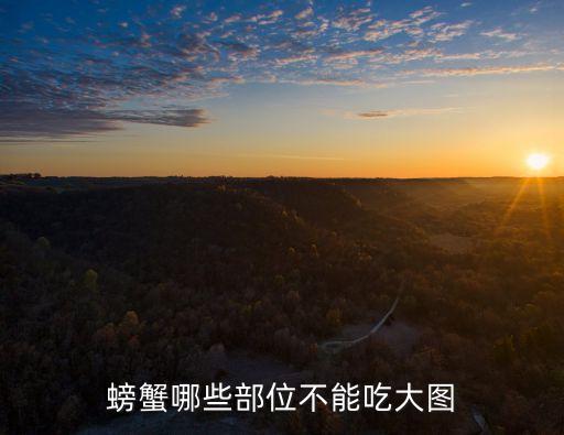 螃蟹哪里不能吃高清圖，螃蟹什么地方不能吃 圖