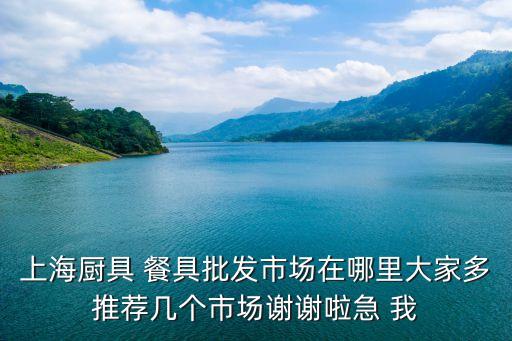 上海市廚具用品批發市場，上海市廚具批發市場