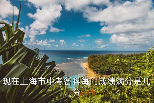 2021上海市中考各校分數線，現在上海市中考各科每門成績滿分是幾分