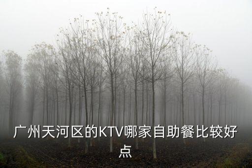 廣州天河區自助餐ktv，廣州天河區ktv自助餐一小時多少錢