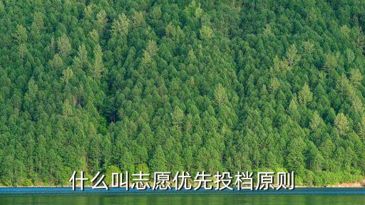 志愿優(yōu)先，第一志愿優(yōu)先是什么意思求解
