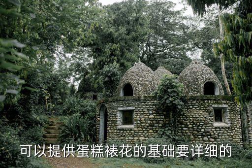 可以提供蛋糕裱花的基礎(chǔ)要詳細(xì)的