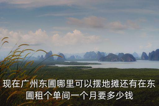 廣州東圃地攤出租，廣州哪里有擺地攤的攤位出租人流大一點的地方